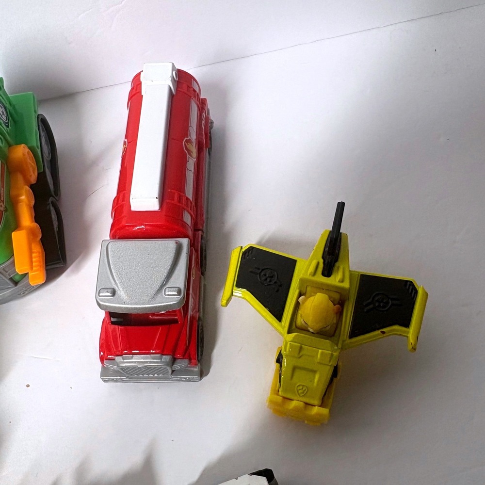 Paw Patrol Vehicle Lot 17 True Metal Diecast & 3 Plastic Cars HTF Ella Robo Dog - Picture 4 of 8